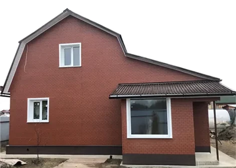 Фасадные панели Зодиак AG10-012 Кирпич красный 3800x380x16 мм Фасадные панели Зодиак AG10-012 Кирпич красный 3800x380x16 мм